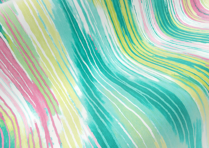 Bombay Velvet, Tropical Punch - Twist&Fit Roman Blind - Image 4